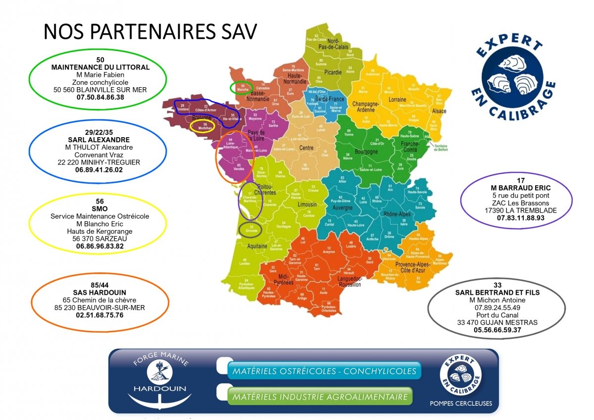 CARTE DU SAV