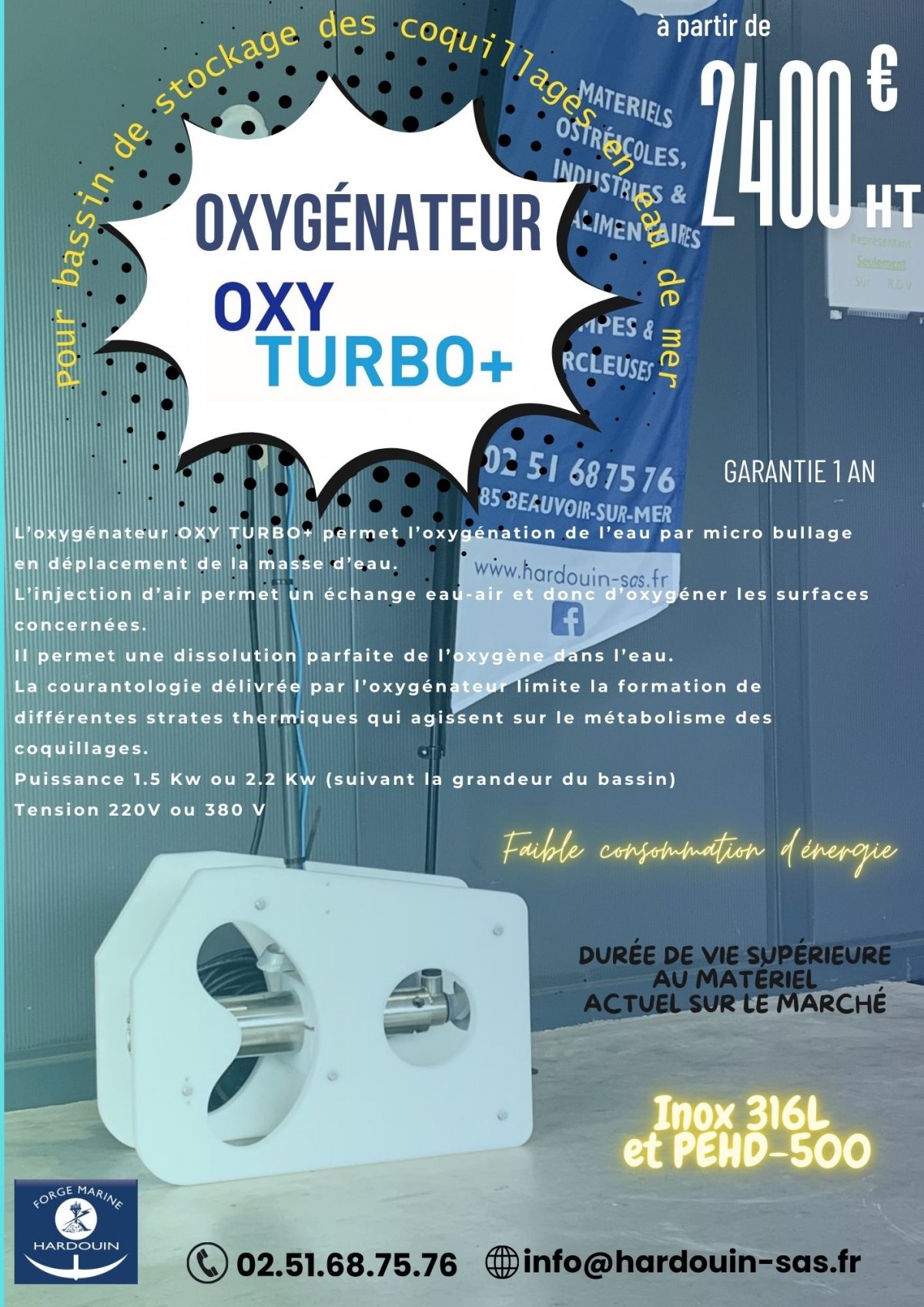 Oxygénateur OXYTURBO+