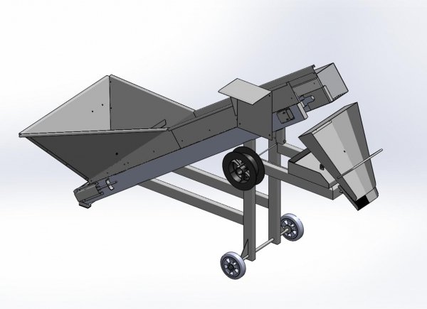 Manual bagging machine